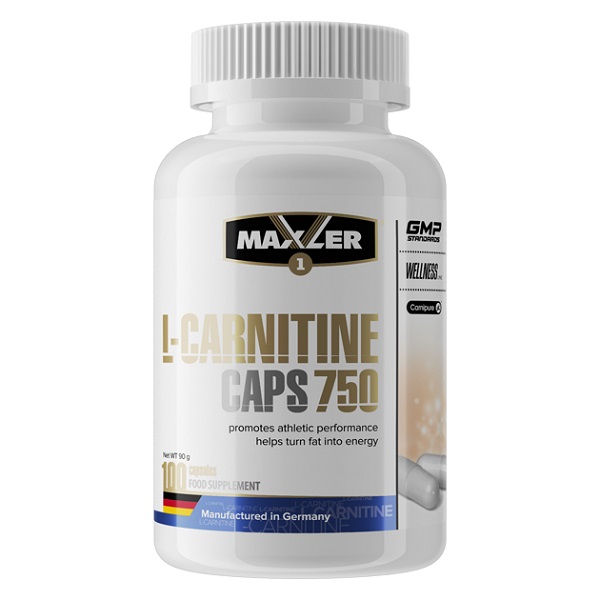 L- Carnitine 750мг, 100 капс Mxl